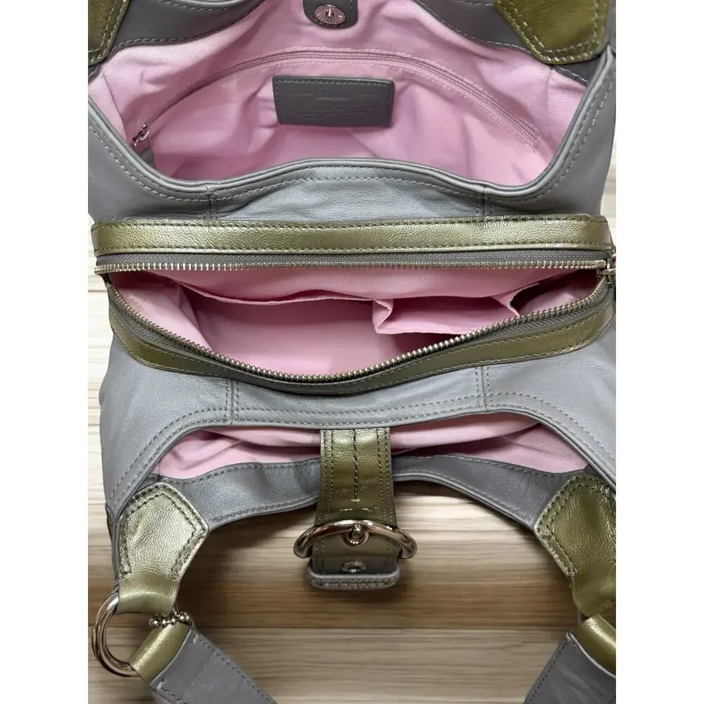 Y2K Coach F15527 Soho Lynn Leather Hobo Bag